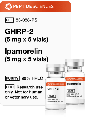 GHRP-2 (5mg x 5) and Ipamorelin  (5mg x 5)