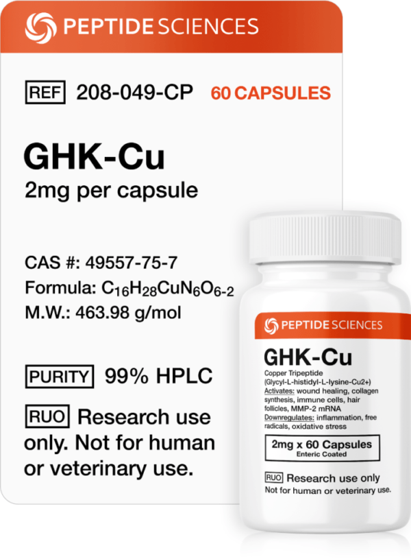GHK-Cu (2mg x 60 Capsules)