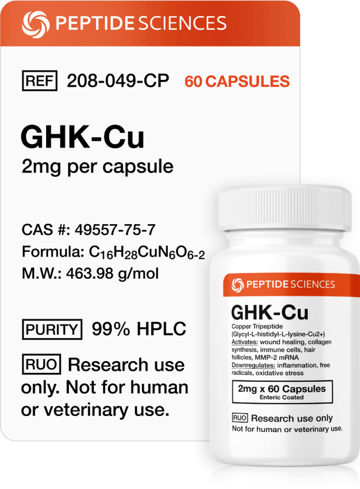 GHK-Cu (2mg x 60 Capsules)