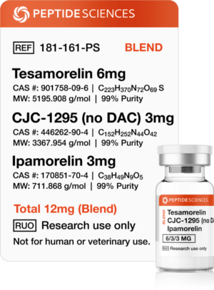 tesamorelin_cjc1295_ipamorelin_peptide_1.png Tesamorelin, CJC-1295 (No DAC), Ipamorelin 12mg (Blend)