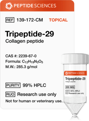 tripeptide-29_peptide.png Tripeptide-29 200mg (Collagen peptide) (Topical)