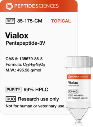 vialox_peptide.png Vialox (Pentapeptide-3V) 200mg (Topical)