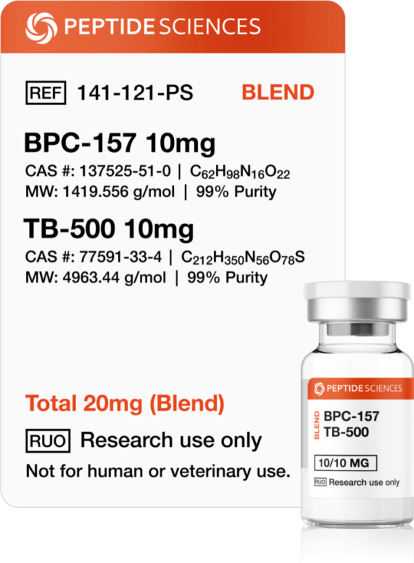 BPC-157, TB-500 20mg (Blend)